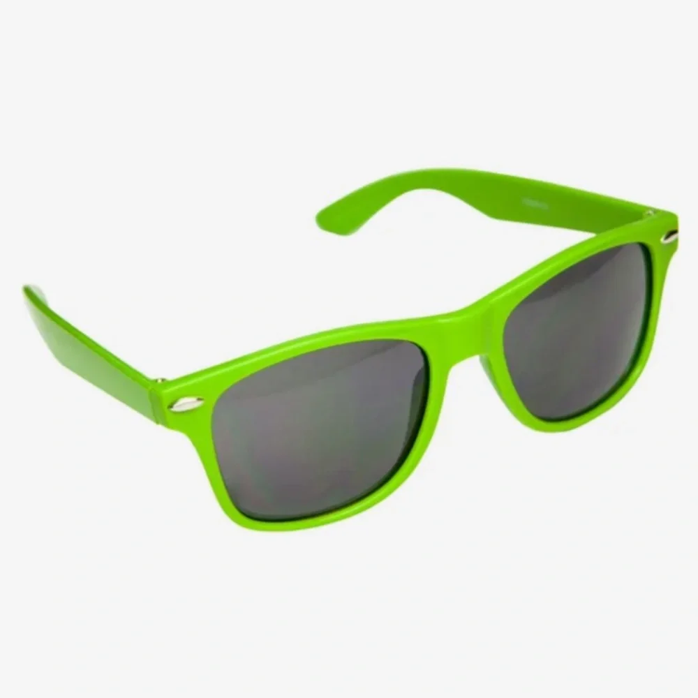1pcs Sunglasses Dopamine Colorful Lime Acid Green